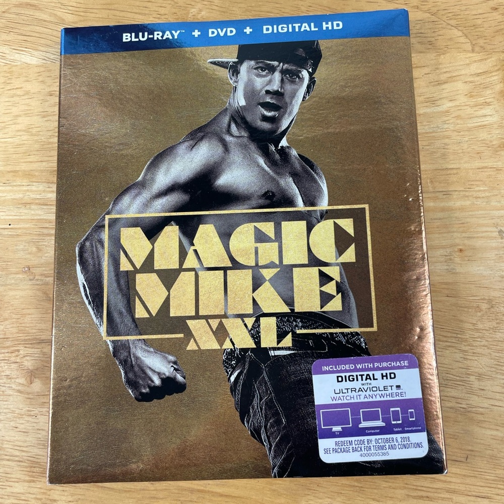 Magic Mike XXL Blu-ray DVD Digital HD - new‎ sealed